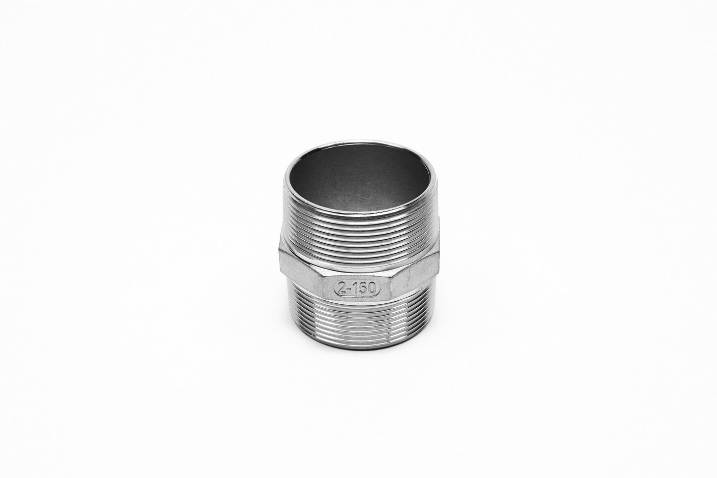 Threaded Hex Nipple 150lb Stainless Steel 316