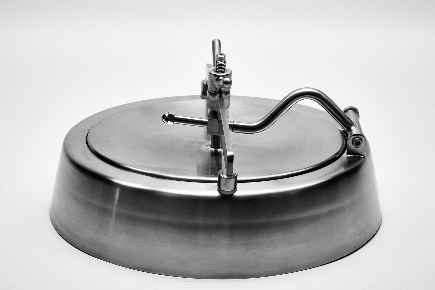 Oval Manway 580x480mm Food-Grade 304, Dual Opening