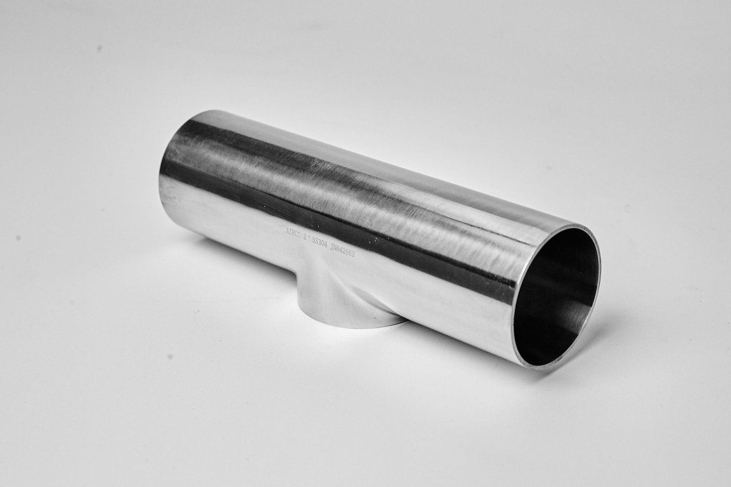 Short Weld Pulled Tee Piece - 304SS