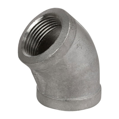 45° Threaded Elbow 150lb Stainless Steel - AircoProducts