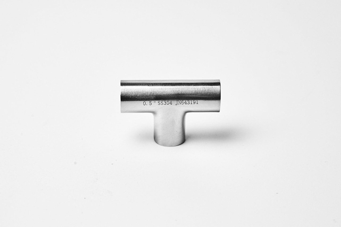 Short Weld Equal Tee Piece - 304SS