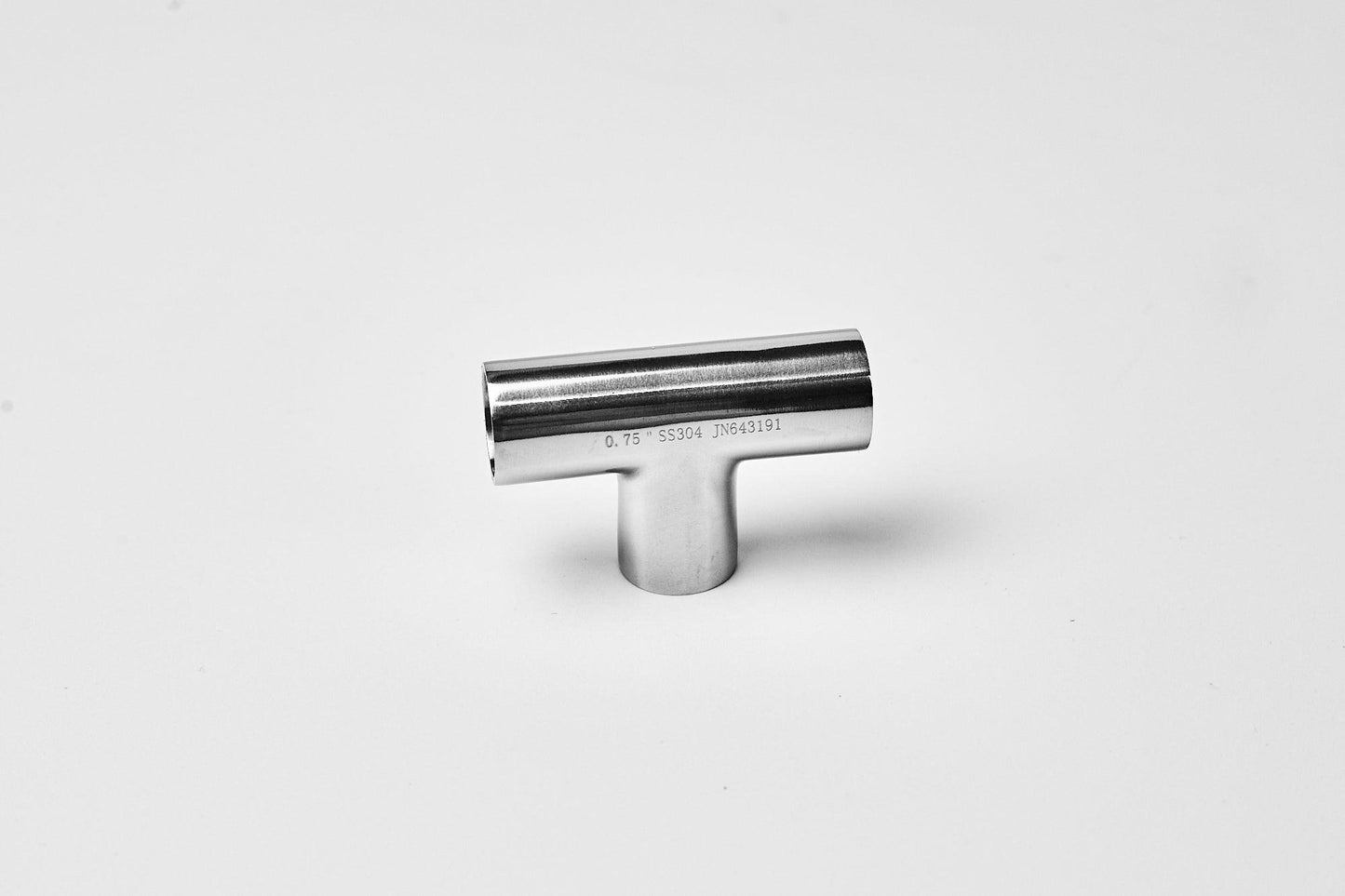 Short Weld Equal Tee Piece - 304SS