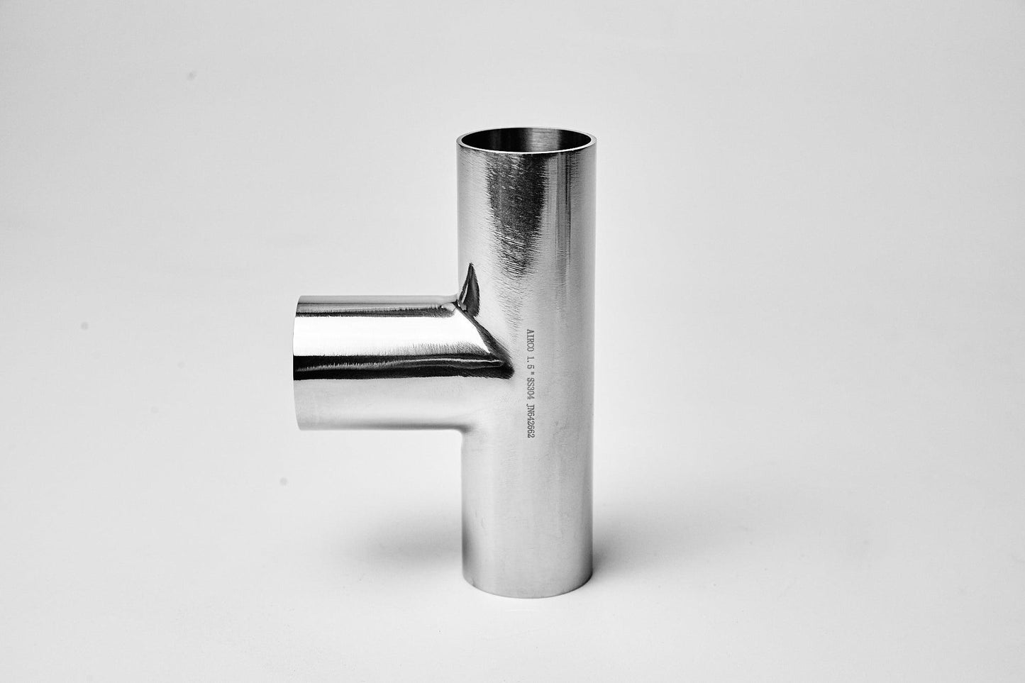 Short Weld Equal Tee Piece - 304SS