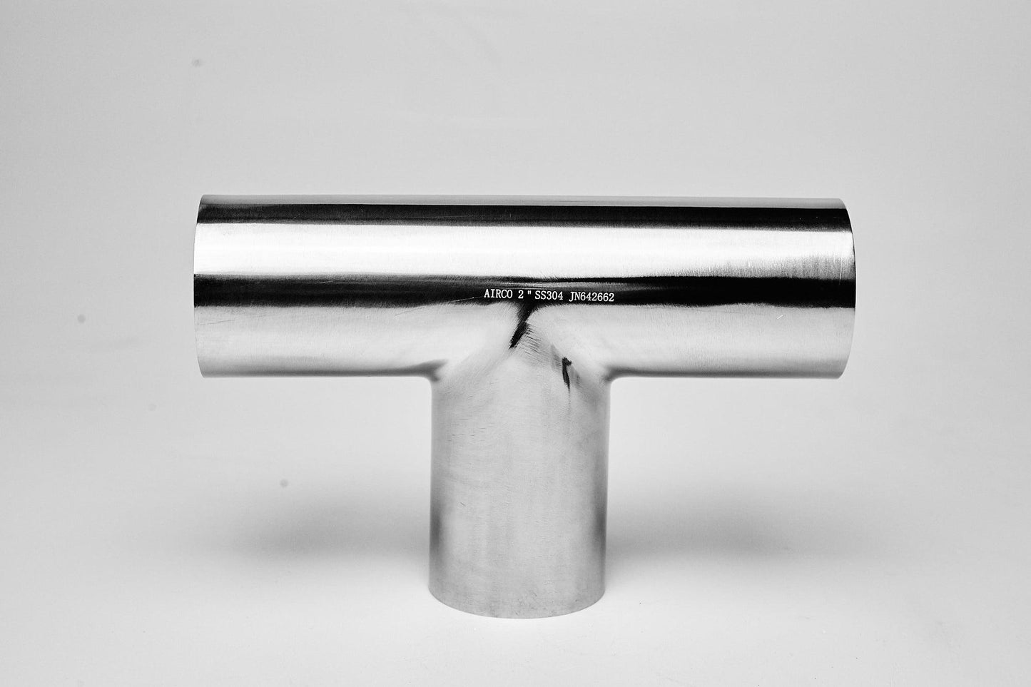 Short Weld Equal Tee Piece - 304SS