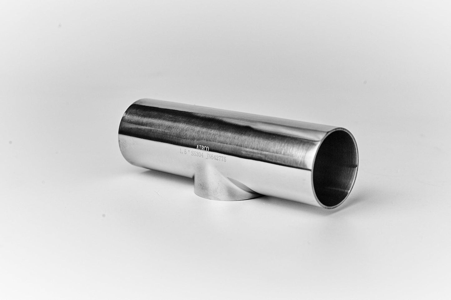 Short Weld Pulled Tee Piece - 304SS