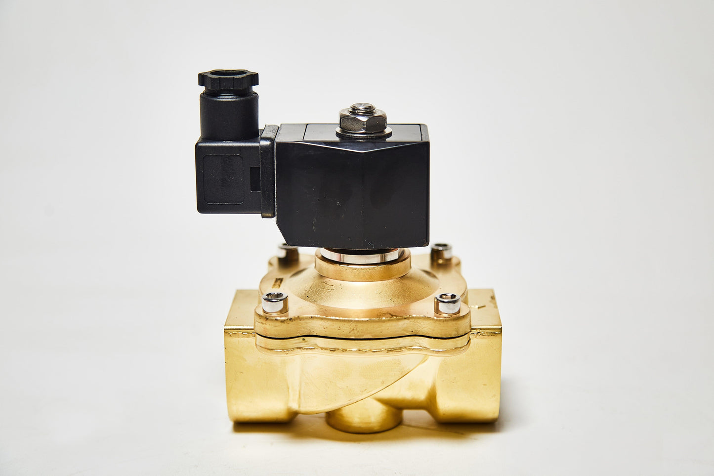 ZS Brass 2/2-Way Large Diameter, Direct Acting Solenoid Valve, Normally Closed