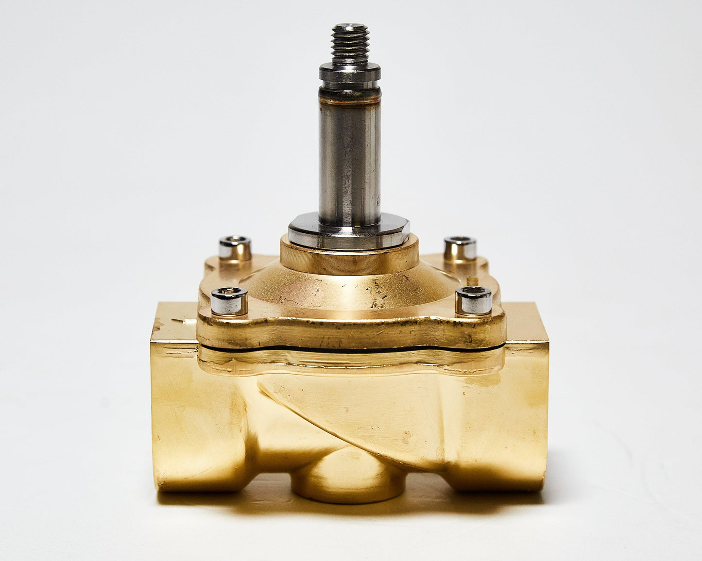 ZS Brass 2/2-Way Large Diameter, Direct Acting Solenoid Valve, Normally Closed