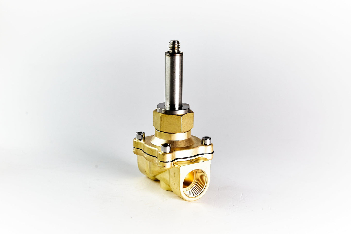 ZS Brass 2/2-Way Large Diameter, Direct Acting Solenoid Valve, Normally Open