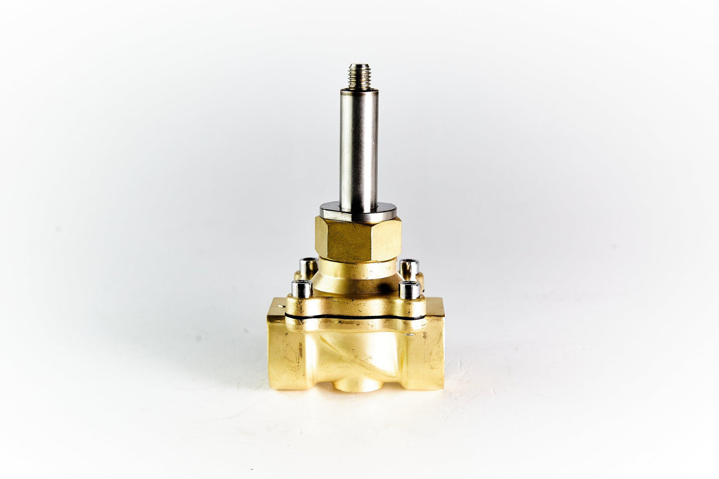 ZS Brass 2/2-Way Large Diameter, Direct Acting Solenoid Valve, Normally Open
