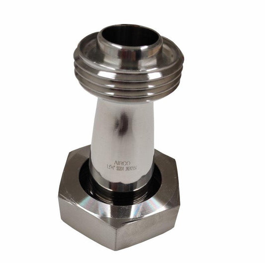 1.1/2" RJT Female to 1" RJT Male Reducer - AircoProducts