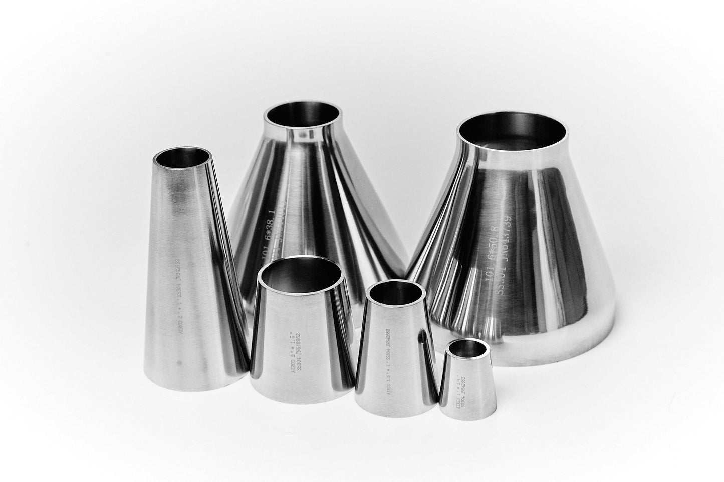 Weld Reducers - Concentric & Eccentric SS304