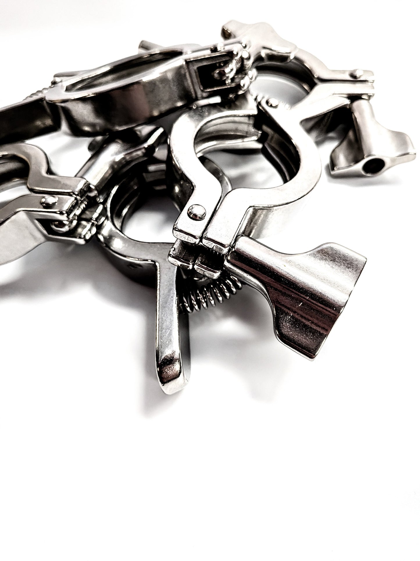Single Pin Squeeze Tri-Clamp