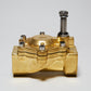 SLM 2/2-Way, Brass Nitrile, Pilot Operated Solenoid Valve, Normally Closed
