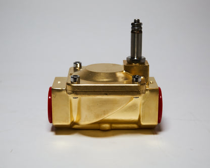 SLP 2/2-Way, Brass, Pilot Operated Solenoid Valve, Normally Closed