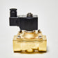 ZS Brass 2/2-Way Large Diameter, Direct Acting Solenoid Valve, Normally Closed