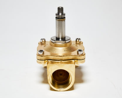 ZS Brass 2/2-Way Large Diameter, Direct Acting Solenoid Valve, Normally Closed