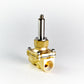 ZS Brass 2/2-Way Large Diameter, Direct Acting Solenoid Valve, Normally Open