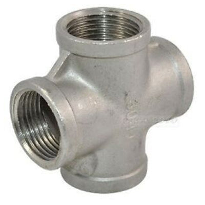 Threaded Cross 150lb Stainless Steel 316 - AircoProducts