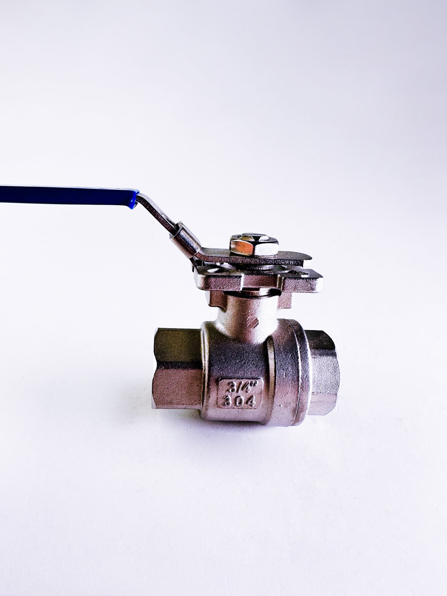 2 Piece Ball Valve with Mounting Pad