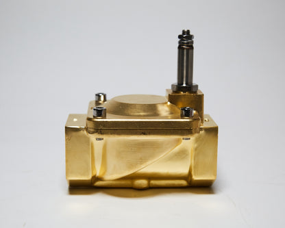 SLP 2/2-Way, Brass, Pilot Operated Solenoid Valve, Normally Open