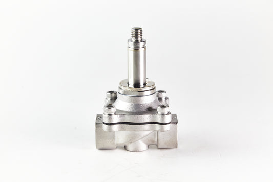 ZS Stainless Steel 2/2-Way Large Diameter, Direct Acting Solenoid Valve, Normally Closed