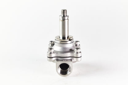 ZS Stainless Steel 2/2-Way Large Diameter, Direct Acting Solenoid Valve, Normally Closed