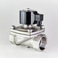 ZS Stainless Steel 2/2-Way Large Diameter, Direct Acting Solenoid Valve, Normally Closed